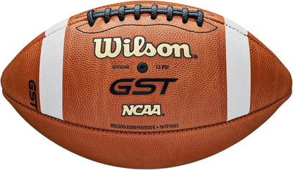 WILSON GST Leather Game Football - Official