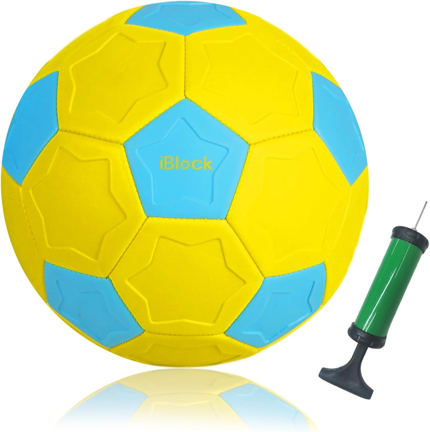 Swerve and Curve Size 4 Soccer Ball,Soccer Training Ball with Special Panels to Play, Outdoor Indoor Activities Games, Kids Fun Football for Backyard,Lawn