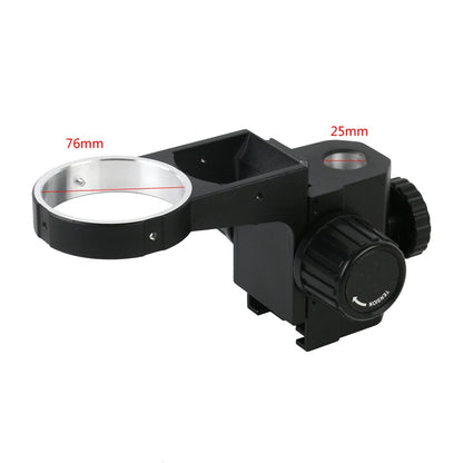 76Mm Diameter Adjustable Zoom Stereo Microscopes Support Holder Focusing Bracket for Tinocular Microscope Binocular Microscope