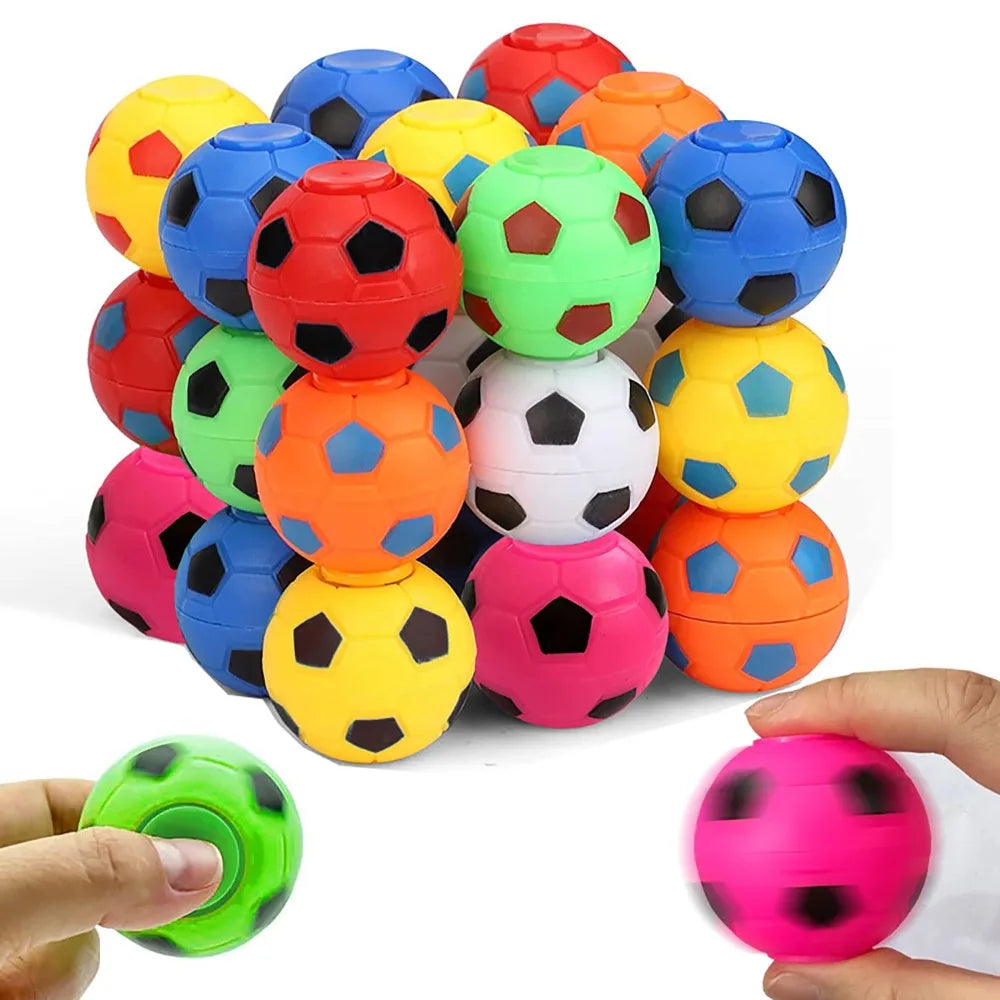 10/30 Children'S Mini Soccer Toys, Rotatable Soccer Finger Pressure Ball, Soccer Party Favorite