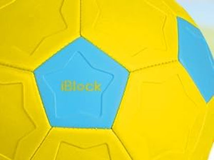 Swerve and Curve Size 4 Soccer Ball,Soccer Training Ball with Special Panels to Play, Outdoor Indoor Activities Games, Kids Fun Football for Backyard,Lawn