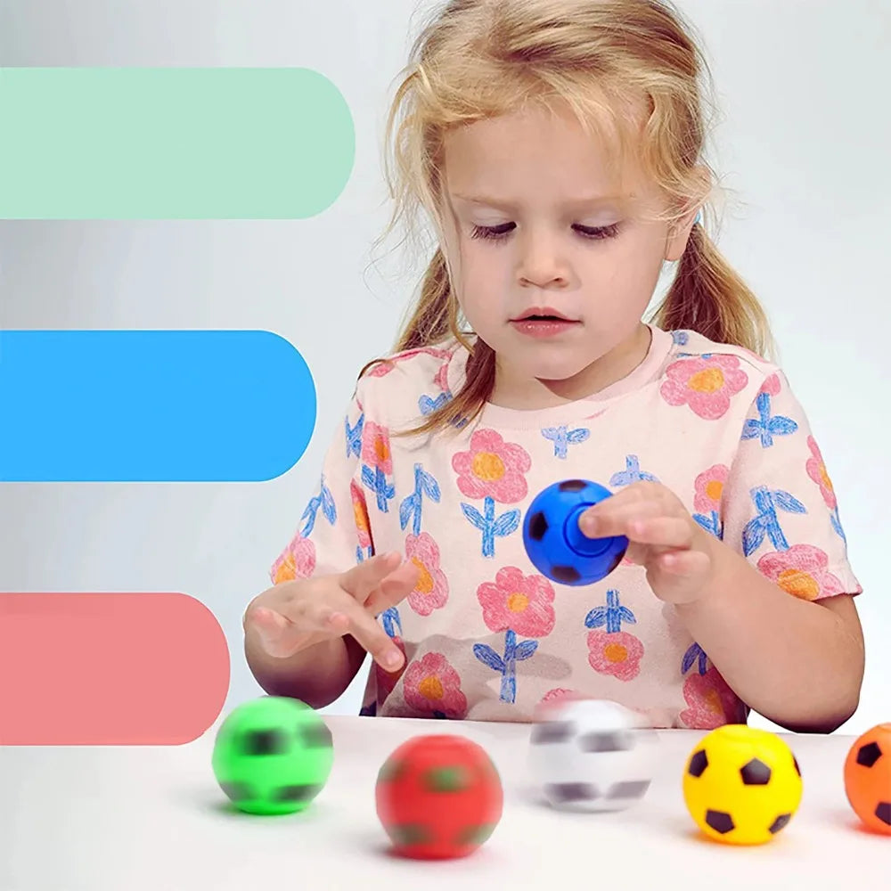 10/30 Children'S Mini Soccer Toys, Rotatable Soccer Finger Pressure Ball, Soccer Party Favorite