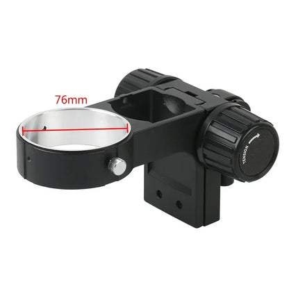 76Mm Diameter Adjustable Zoom Stereo Microscopes Support Holder Focusing Bracket for Tinocular Microscope Binocular Microscope