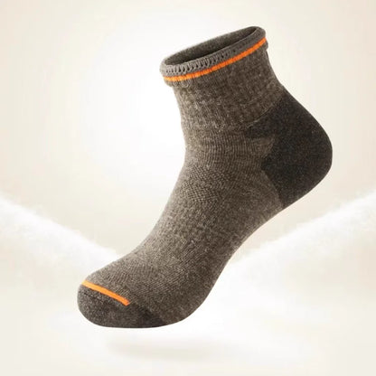 Men'S Merino Wool Fleece Sock Woolen Thermal Warm Winter Athletics Breathable Socks for Male 41-46