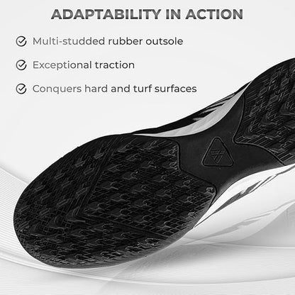 Valencia Turf Cleats for Men and Women | Football Turf Cleats with Multi-Studded Rubber Outsole for Traction | Lightweight and Durable Mens Turf Soccer Shoes for Indoor and Outdoor Play