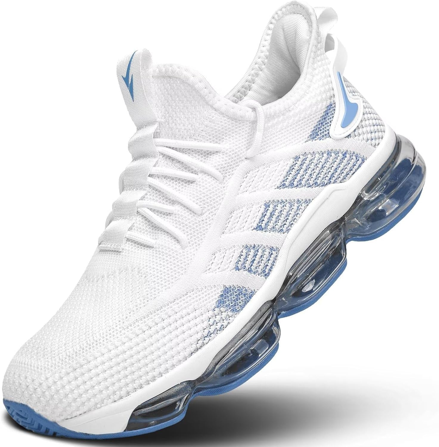 Mens Running Shoes Air Cushion Slip on Walking Tennis Sneakers Fashion Casual Breathable Trail Sport Gym