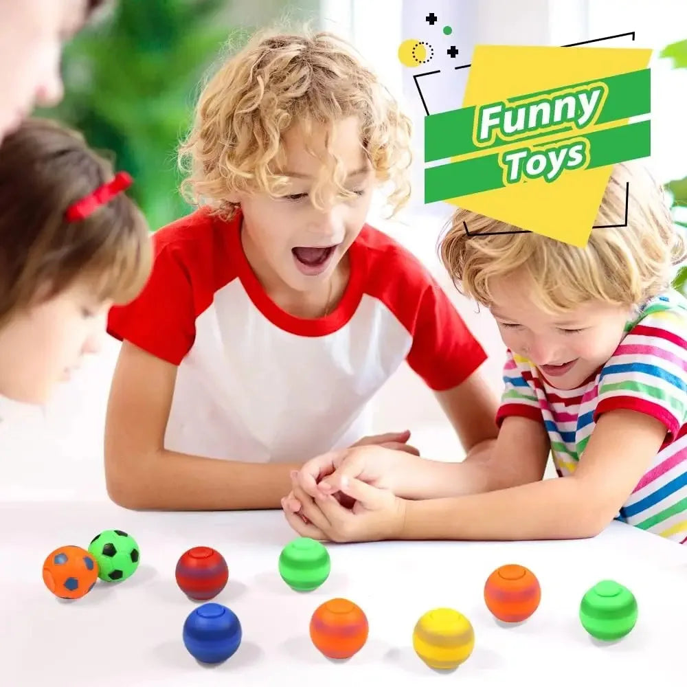 10/30 Children'S Mini Soccer Toys, Rotatable Soccer Finger Pressure Ball, Soccer Party Favorite