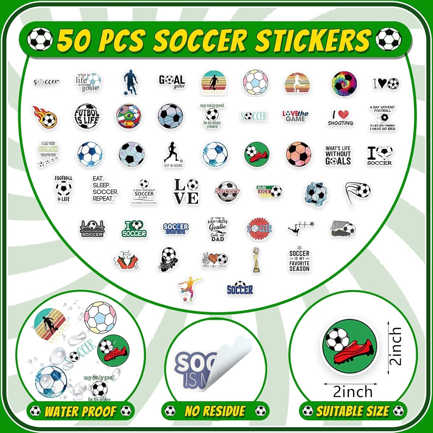 122 Pcs Soccer Party Favors Set with Goodie Bags, Slap Bracelets, Tattoo Stickers, Puzzle Toys, Stickers, Whistles, Party Supplies and Decorations