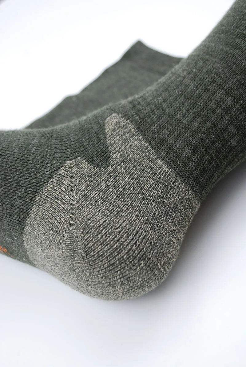 Men'S Merino Wool Fleece Sock Woolen Thermal Warm Winter Athletics Breathable Socks for Male 41-46