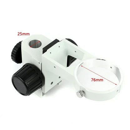 76Mm Diameter Adjustable Zoom Stereo Microscopes Support Holder Focusing Bracket for Tinocular Microscope Binocular Microscope
