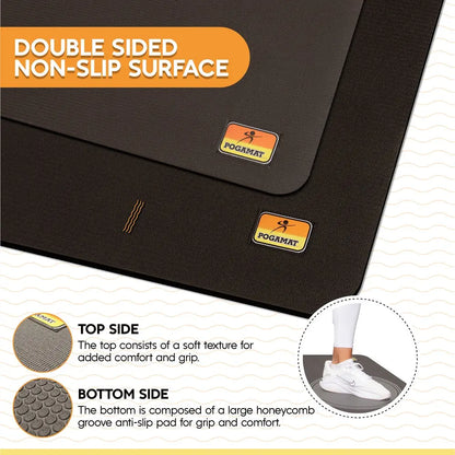 6' X 4' X 1/4" Large Exercise Mat - (24 Square Feet)